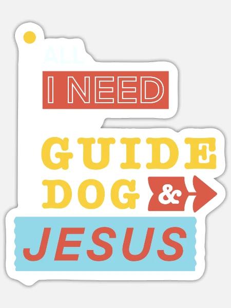 Blinder Blind Sehbehindert Witzig Geschenk - Sticker Größe S (10 x 10 cm) - Mattweiß