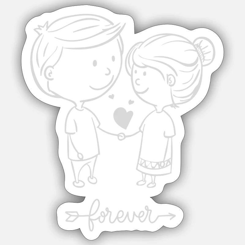 Sticker taille S (10 x 10 cm) - 