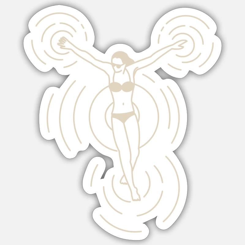 Sticker taille S (10 x 10 cm) - 