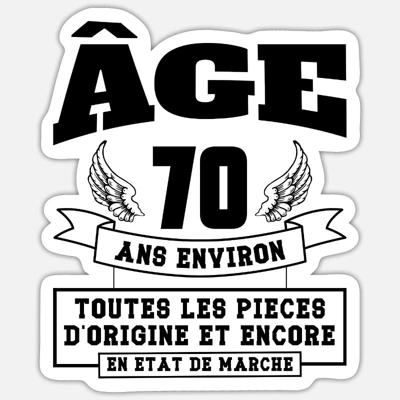 Sticker taille S (10 x 10 cm) - 