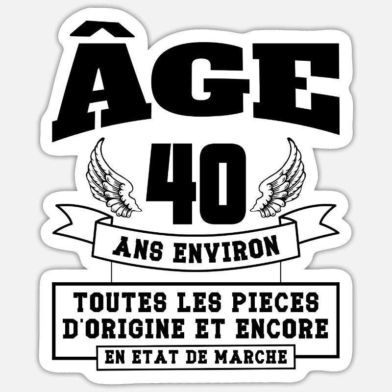 Sticker taille S (10 x 10 cm) - 