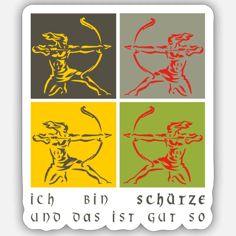 Sticker Größe S (10 x 10 cm) - 