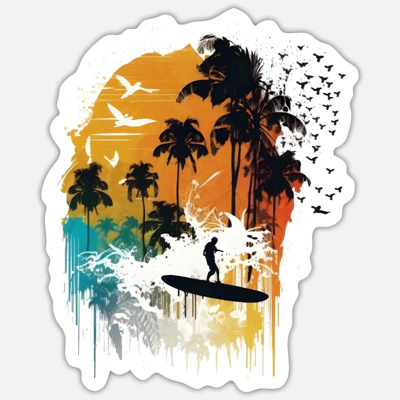 Sticker taille S (10 x 10 cm) - 