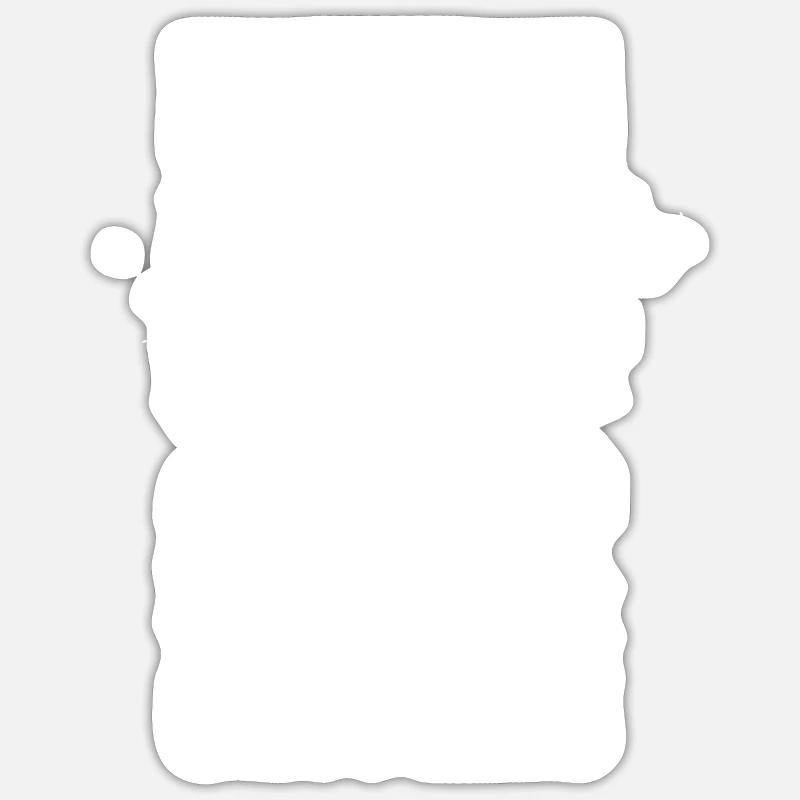 Hexen - Sticker Größe S (10 x 10 cm) - Mattweiß