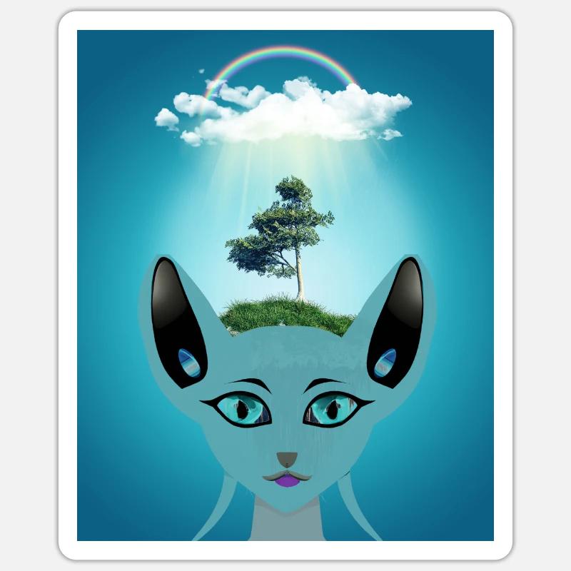 Sticker Größe S (10 x 10 cm) - 