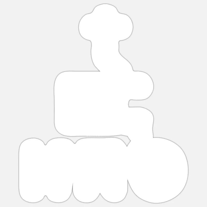 Sticker taille S (10 x 10 cm) - 