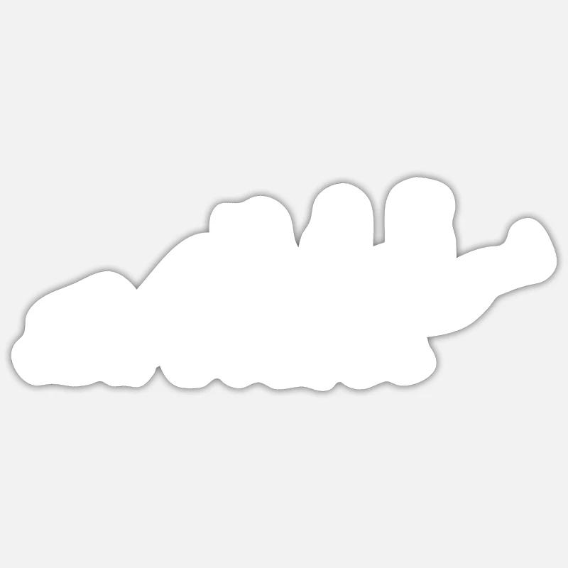 Évolution du break dance Sticker taille S (10 x 10 cm)