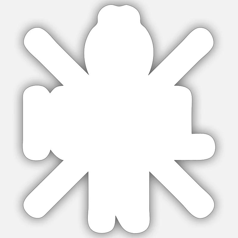 Sticker Größe S (10 x 10 cm) - 