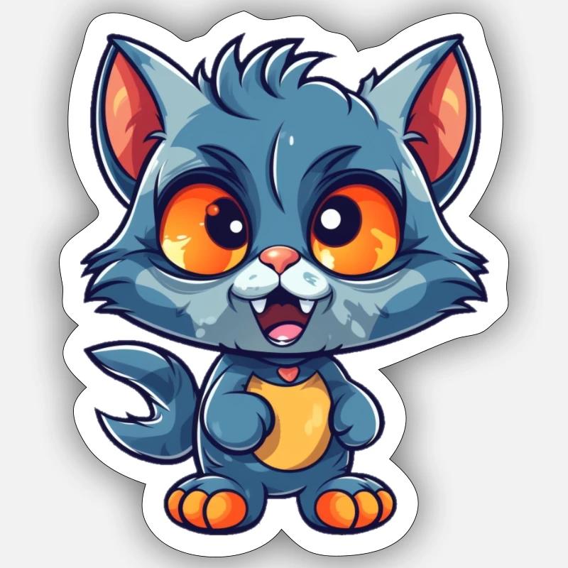 Sticker taille S (10 x 10 cm) - 