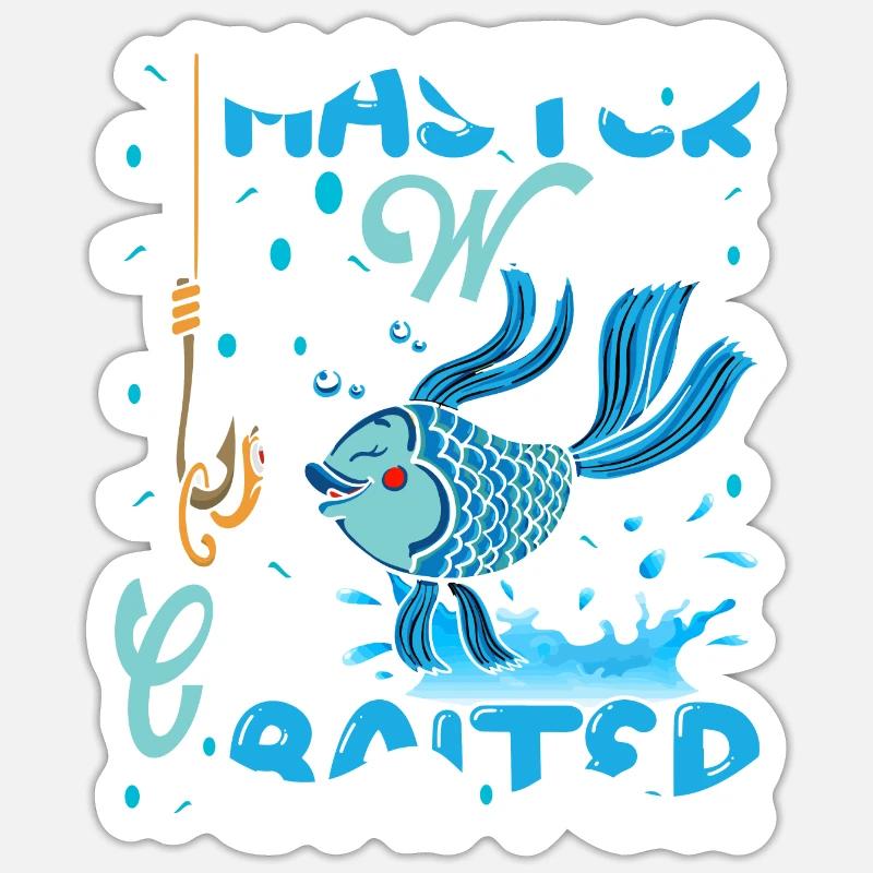 Master World Class Baiter Sticker size S (10 x 10 cm)