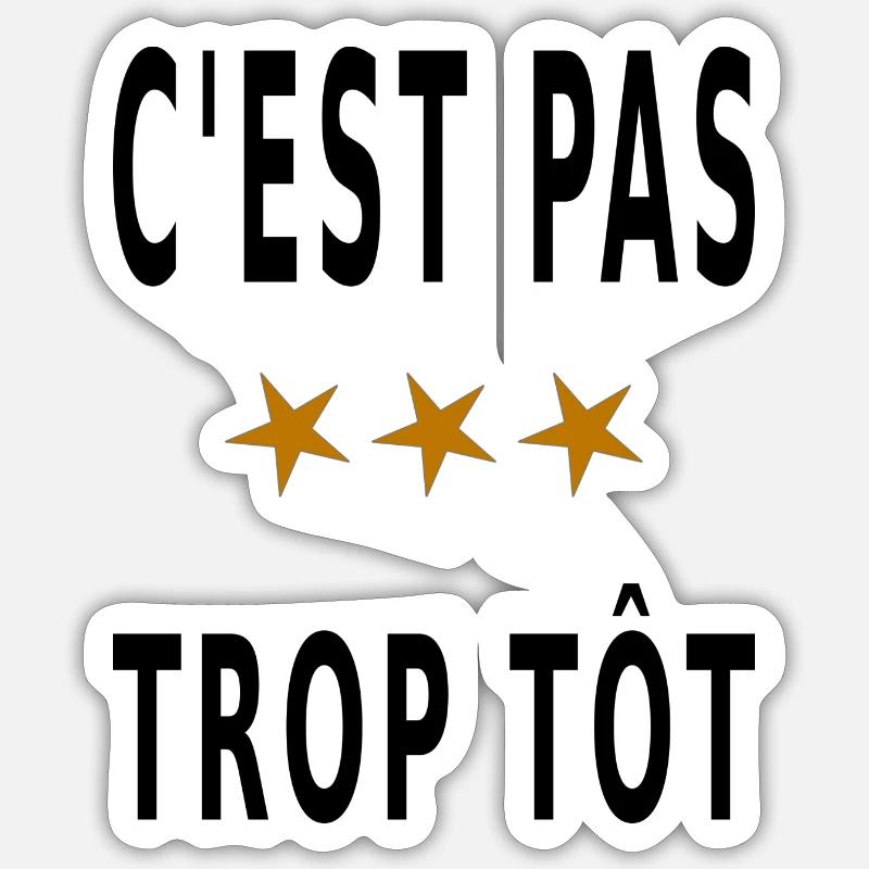 Sticker taille S (10 x 10 cm) - 