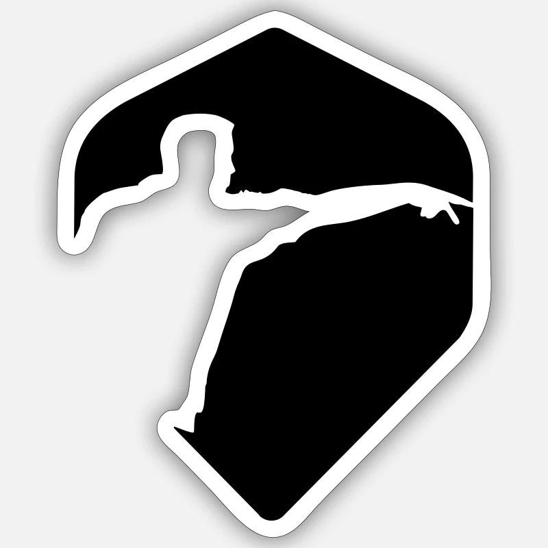 Sticker Größe S (10 x 10 cm) - 