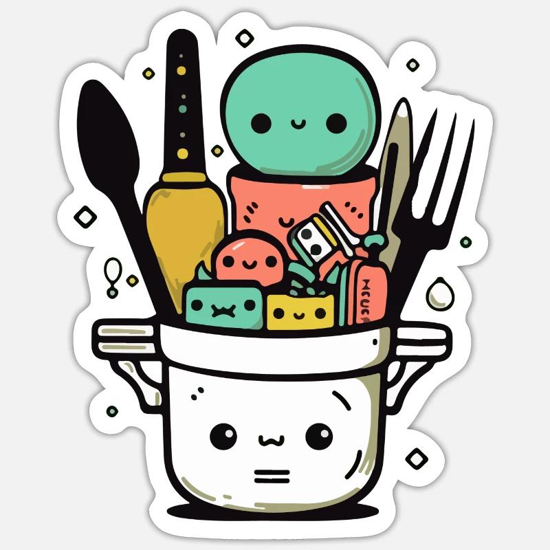 Sticker taille S (10 x 10 cm) -