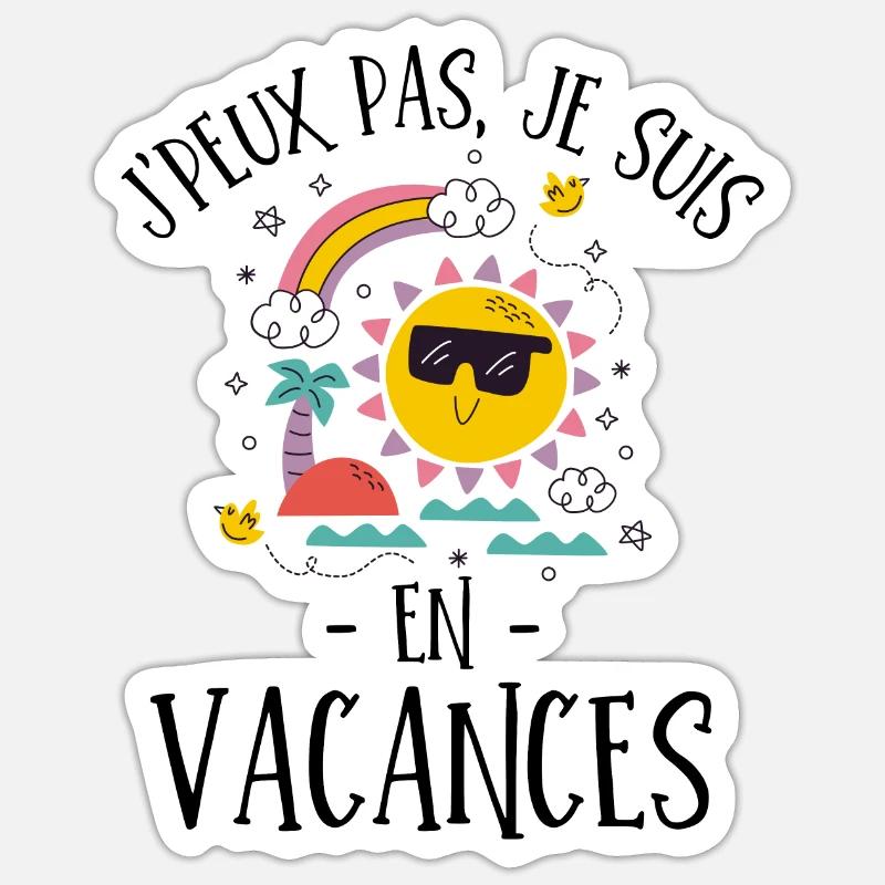 Sticker taille S (10 x 10 cm) - 