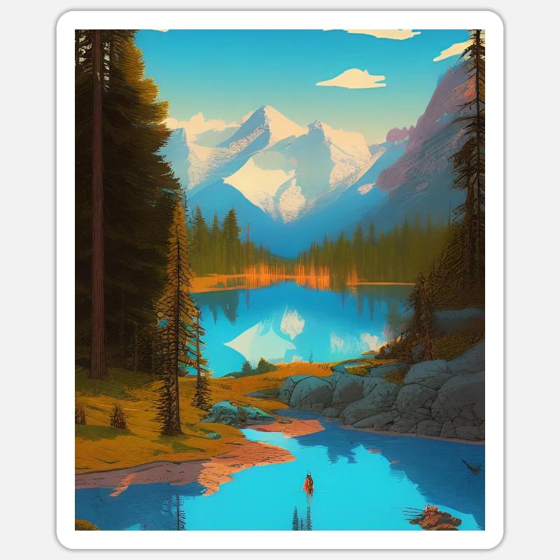 Sticker taille S (10 x 10 cm) - 