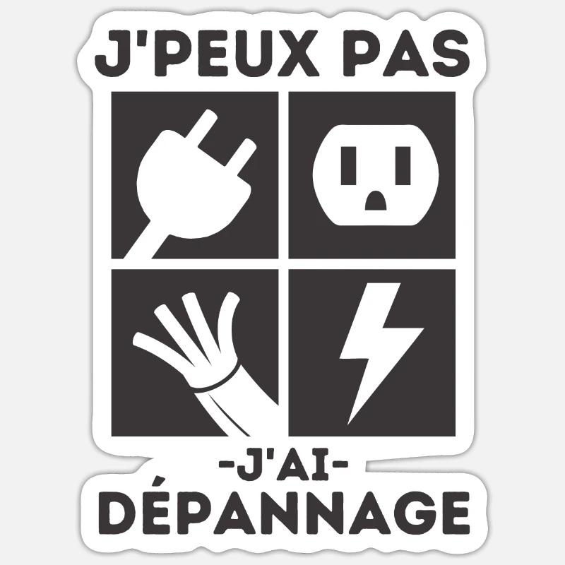Sticker taille S (10 x 10 cm) - 
