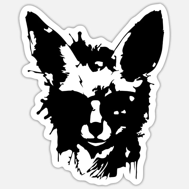 Sticker Größe S (10 x 10 cm) - 