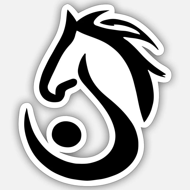 Sticker Größe S (10 x 10 cm) - 