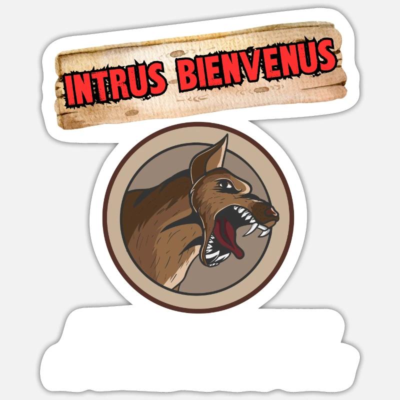 Sticker taille S (10 x 10 cm) - 