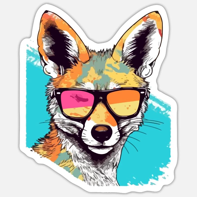 Sticker Größe S (10 x 10 cm) - 