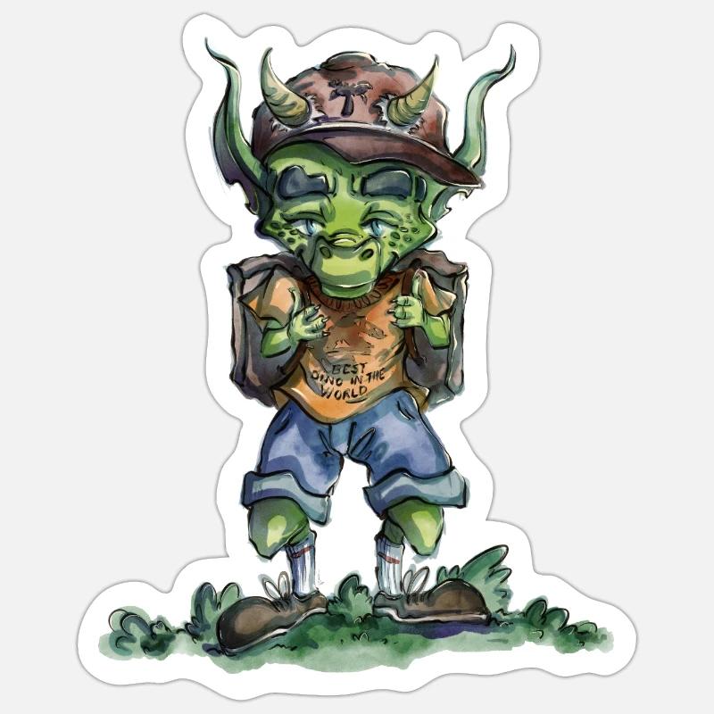 Sticker Größe S (10 x 10 cm) - 