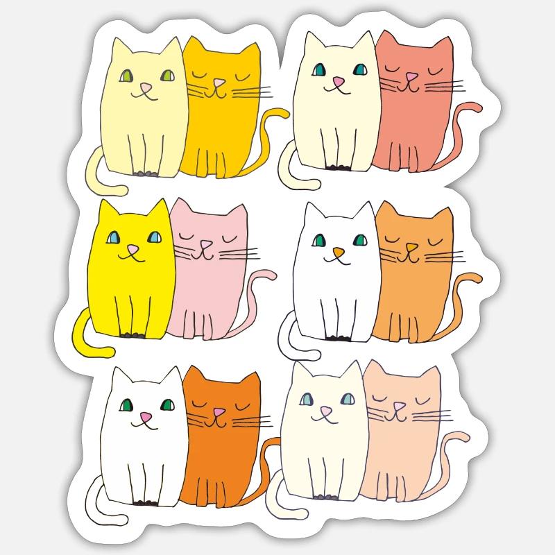 Sticker taille S (10 x 10 cm) - 