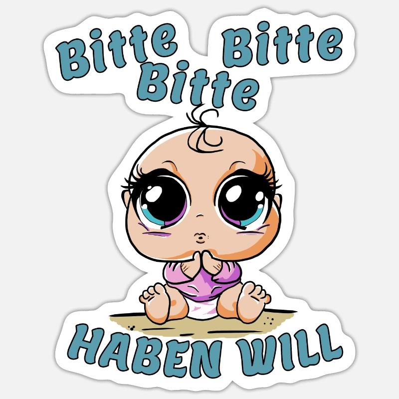 Sticker Größe S (10 x 10 cm) - 