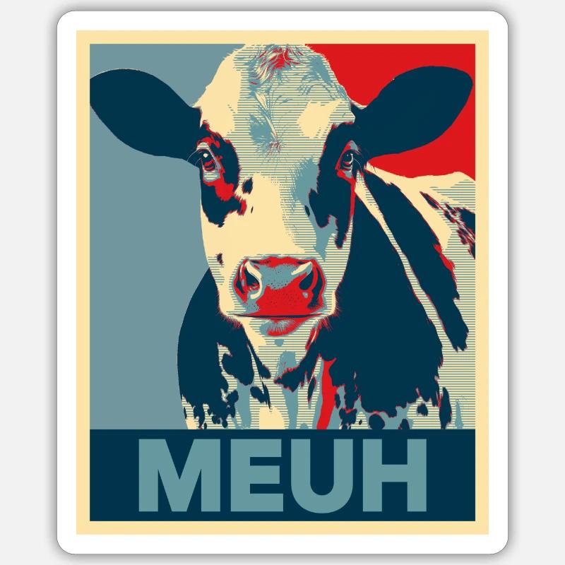 MOO Sticker size S (10 x 10 cm)