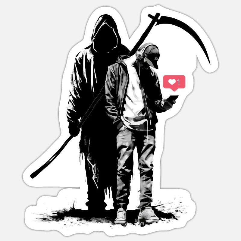 Sticker Größe S (10 x 10 cm) - 