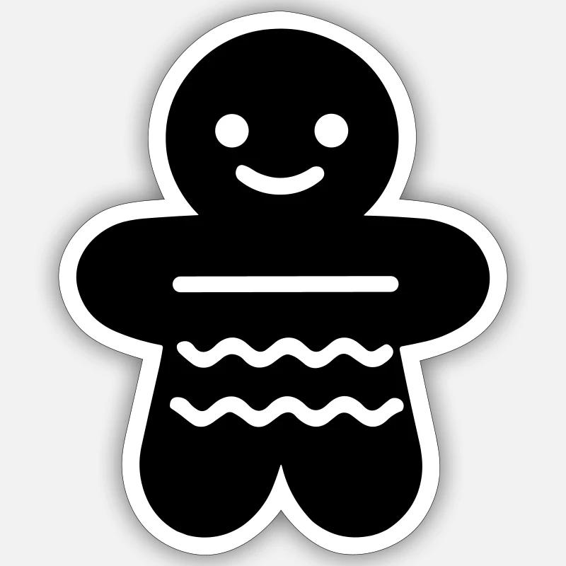 Lebkuchen Sticker Größe S (10 x 10 cm)