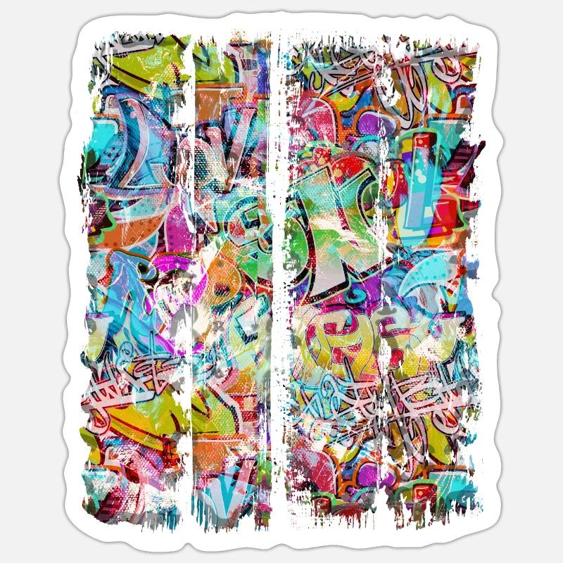 art digitalart graphicdesign vector art graphics Sticker size S (10 x 10 cm)