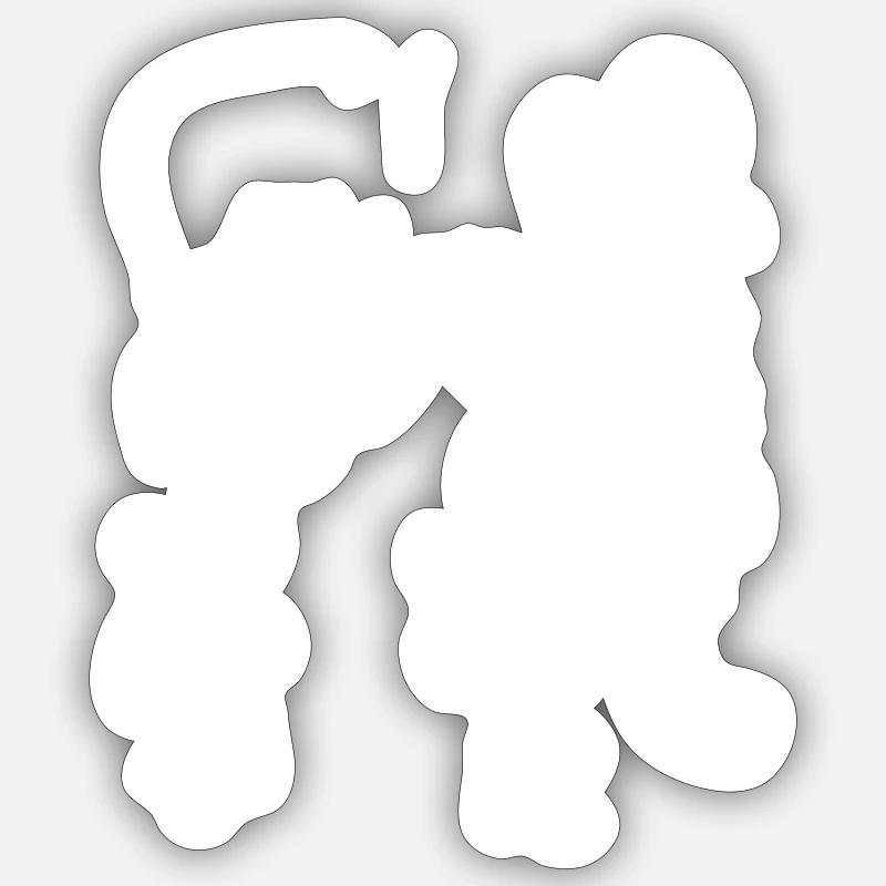 Sticker taille S (10 x 10 cm) - 