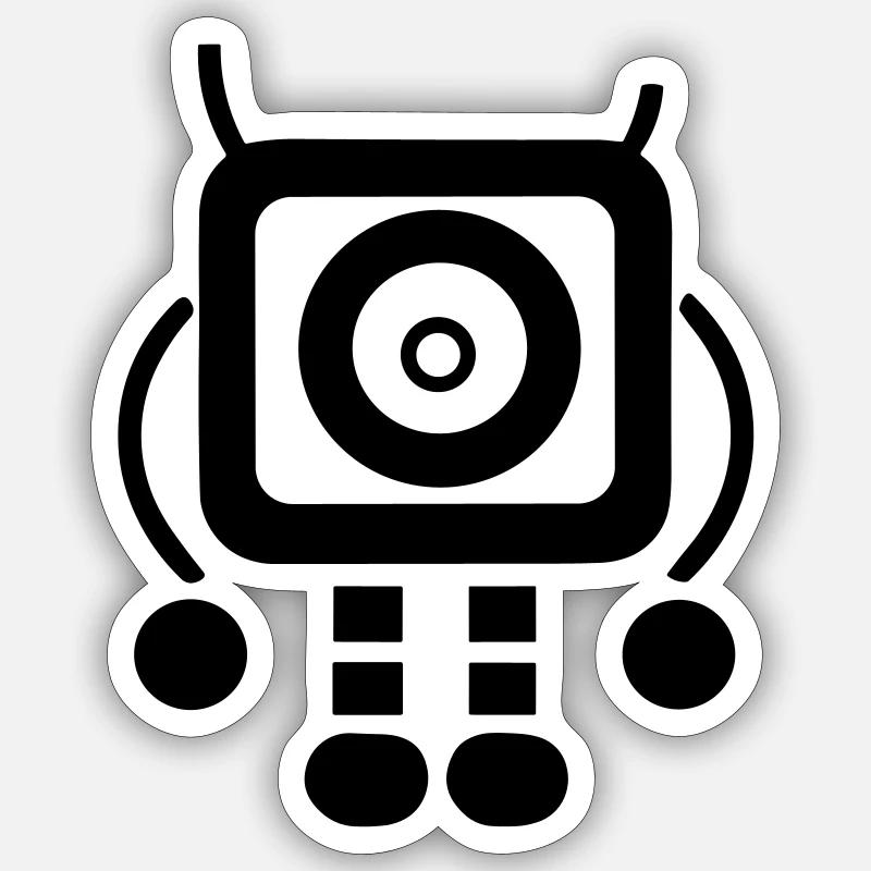 Sticker taille S (10 x 10 cm) - 