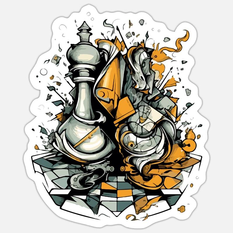 Sticker taille S (10 x 10 cm) - 