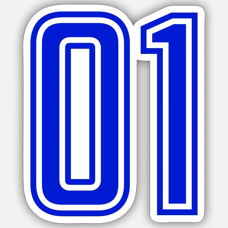 01 - Sticker taille S (10 x 10 cm) - blanc mat
