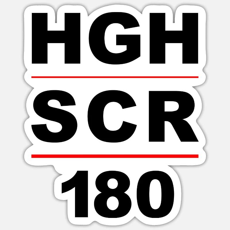 Sticker Größe S (10 x 10 cm) - 