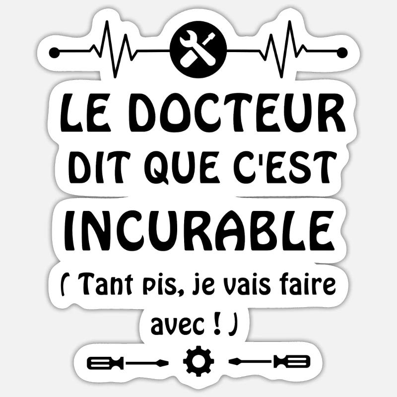 Sticker taille S (10 x 10 cm) - 