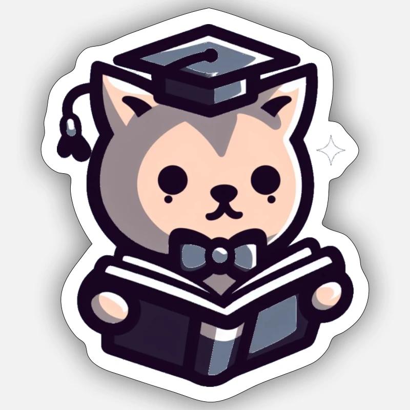 Student Chat Sticker size S (10 x 10 cm)