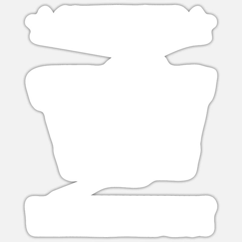 Sticker Größe S (10 x 10 cm) - 