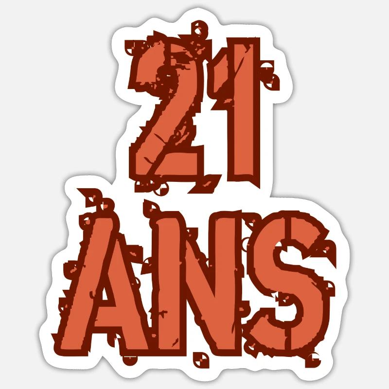 Sticker taille S (10 x 10 cm) - 