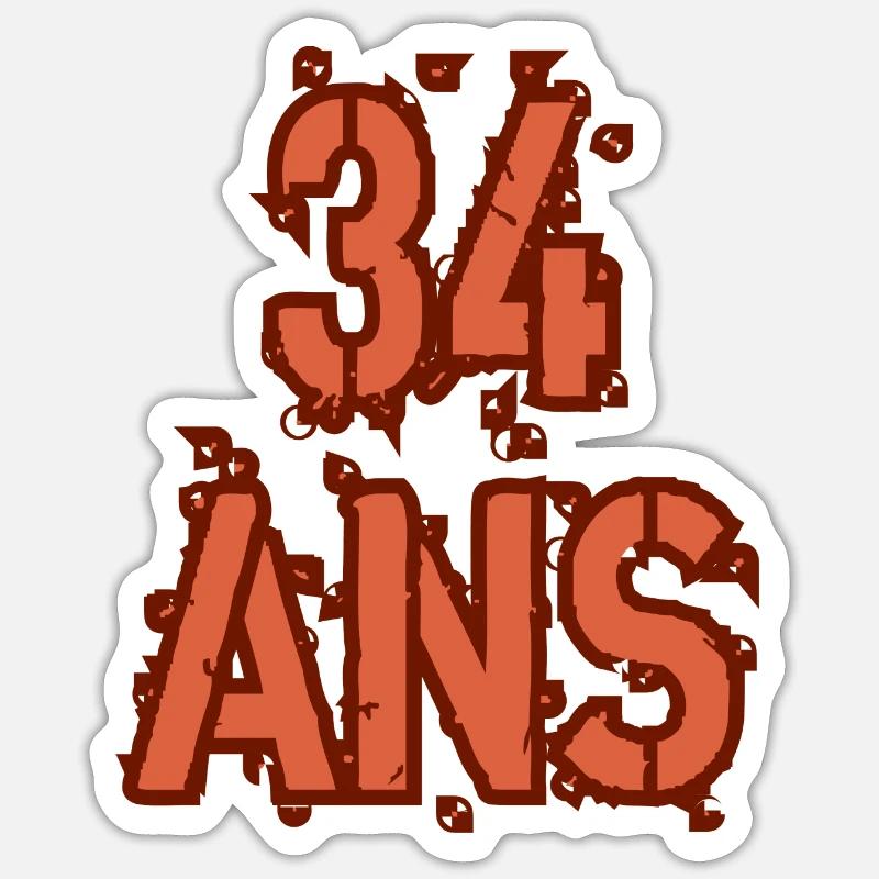 Sticker taille S (10 x 10 cm) - 