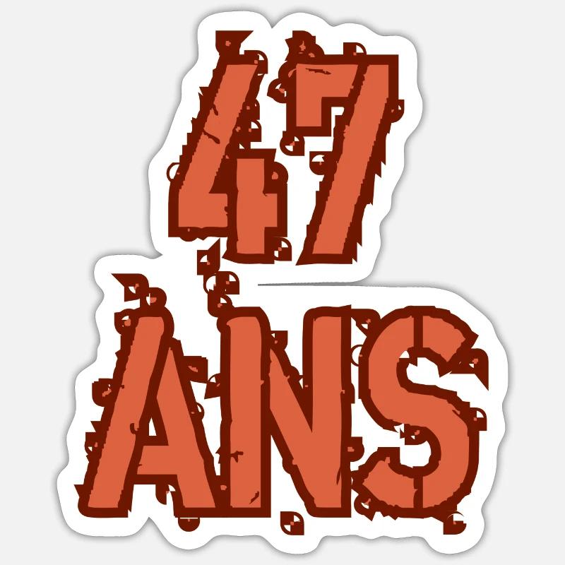 Sticker taille S (10 x 10 cm) - 