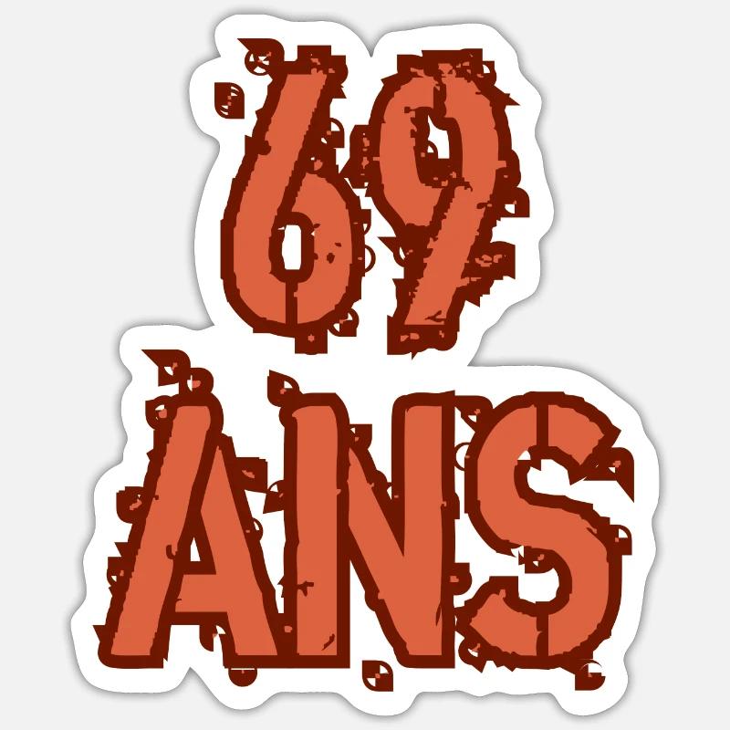 Sticker taille S (10 x 10 cm) - 