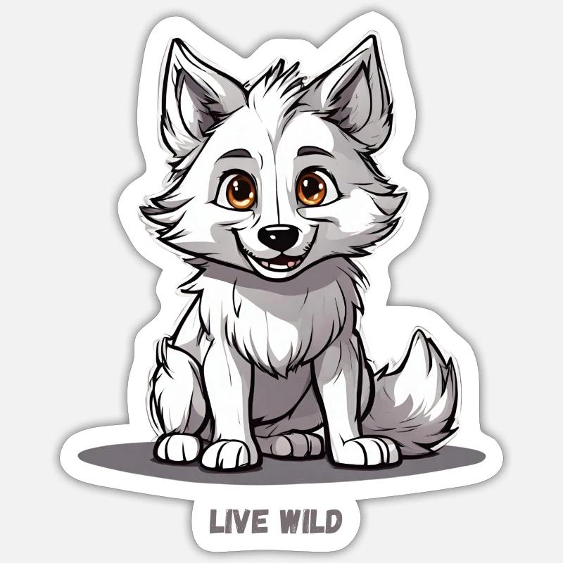 Sticker Größe S (10 x 10 cm) - 