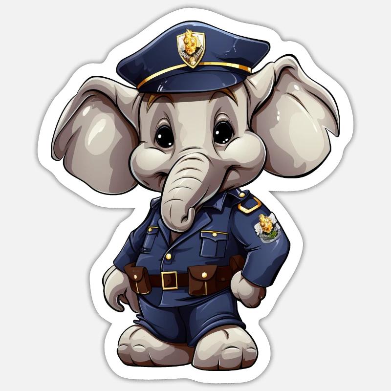 Sticker Größe S (10 x 10 cm) - 