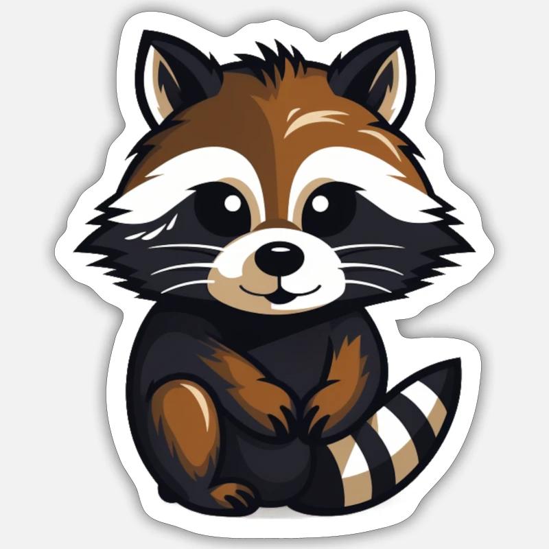 Crèche douce - Sticker taille S (10 x 10 cm) - blanc mat