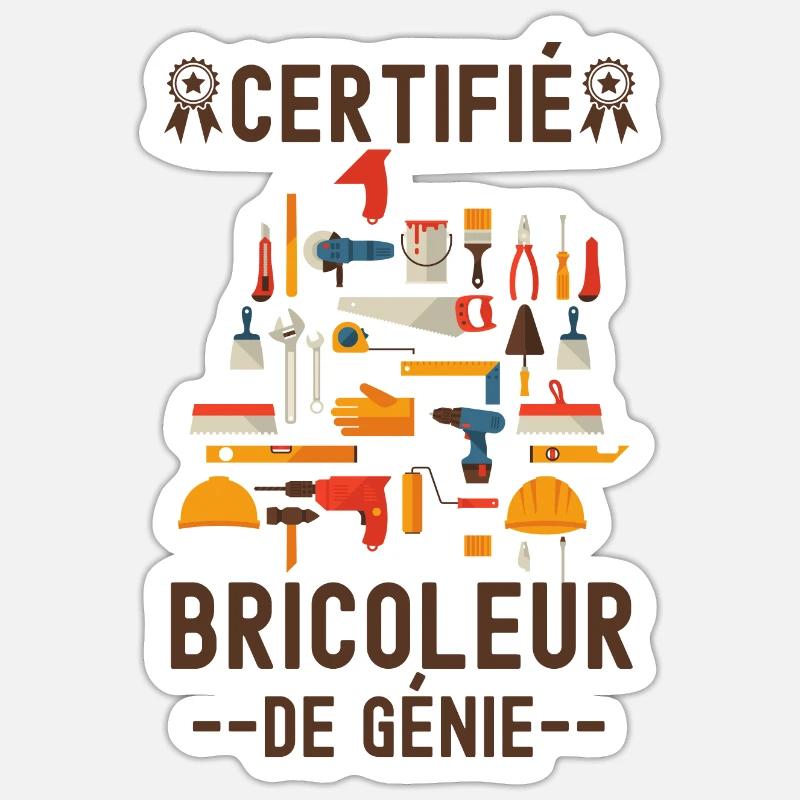 Sticker taille S (10 x 10 cm) - 