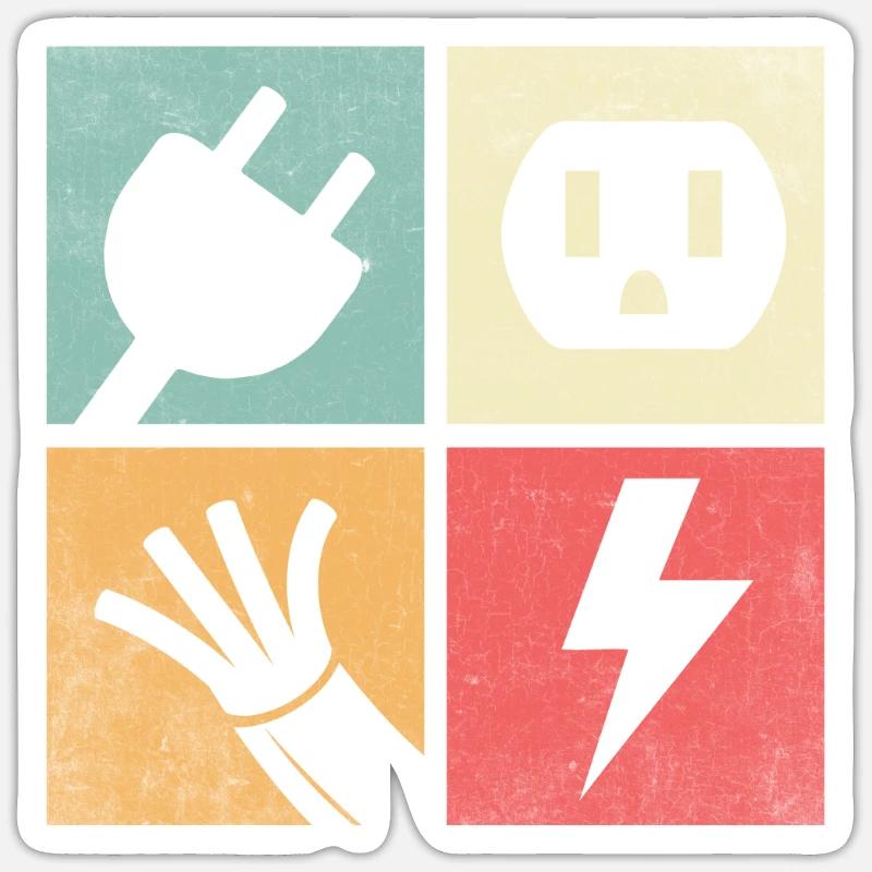 Sticker taille S (10 x 10 cm) - 