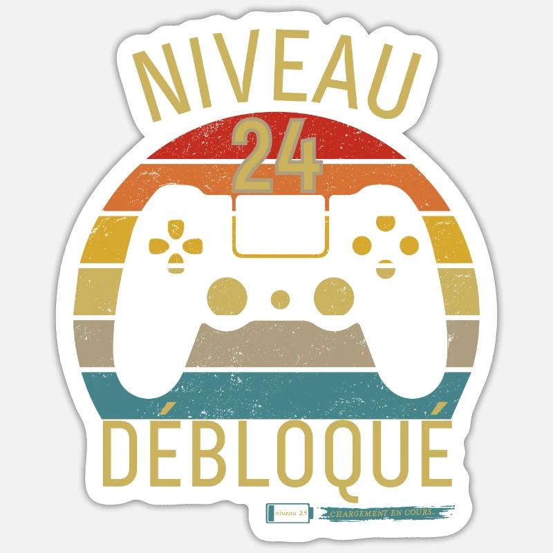 Sticker taille S (10 x 10 cm) - 