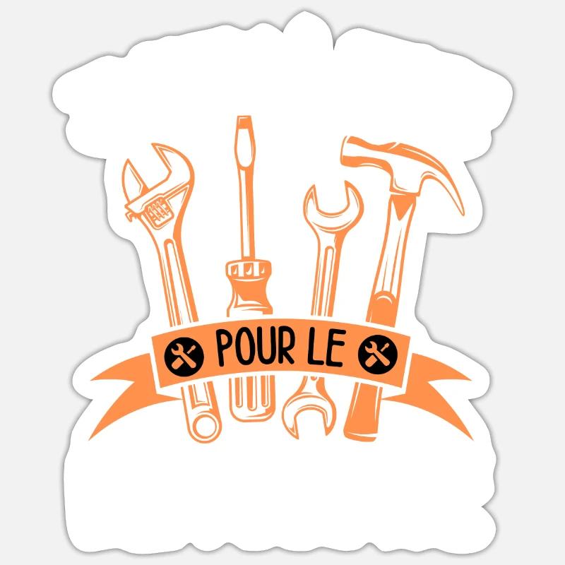 Sticker taille S (10 x 10 cm) - 